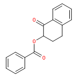 1(2H)-NAPHTHALENONE, 2-(BENZOYLOXY)-3,4-DIHYDRO-