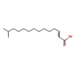 2-TETRADECENOIC ACID, 13-METHYL-, (E)-