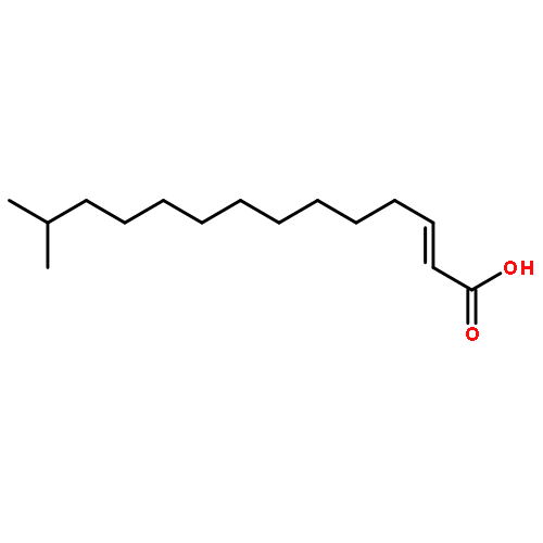 2-TETRADECENOIC ACID, 13-METHYL-, (E)-