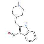 1H-Indole-3-carboxaldehyde, 2-(4-piperidinylmethyl)-