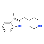 1H-Indole, 3-methyl-2-(4-piperidinylmethyl)-