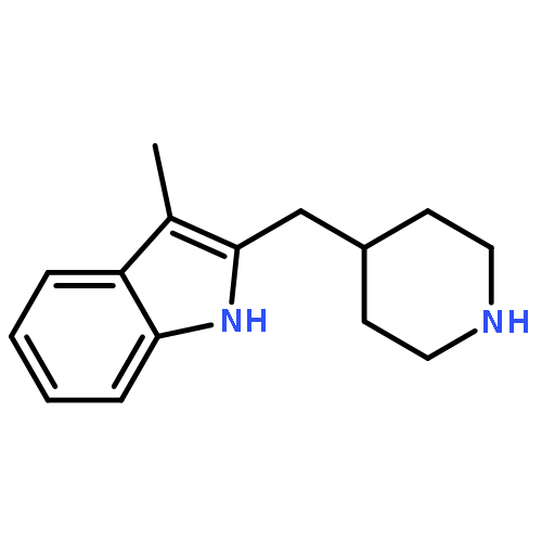 1H-Indole, 3-methyl-2-(4-piperidinylmethyl)-