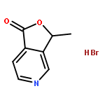 Furo[3,4-c]pyridin-1(3H)-one, 3-methyl-, hydrobromide