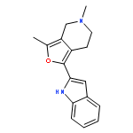 Furo[3,4-c]pyridine, 4,5,6,7-tetrahydro-1-(1H-indol-2-yl)-3,5-dimethyl-