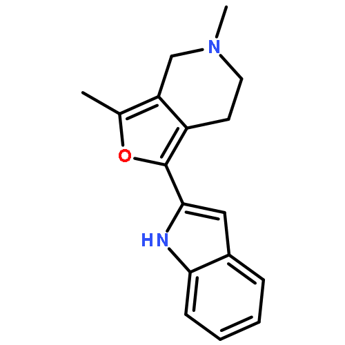 Furo[3,4-c]pyridine, 4,5,6,7-tetrahydro-1-(1H-indol-2-yl)-3,5-dimethyl-