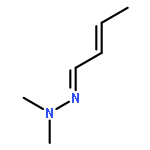 2-BUTENAL, DIMETHYLHYDRAZONE, (1E,2E)-