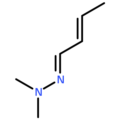 2-BUTENAL, DIMETHYLHYDRAZONE, (1E,2E)-