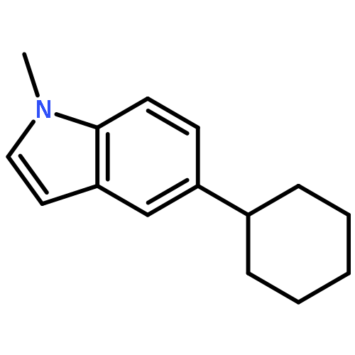 1H-Indole, 5-cyclohexyl-1-methyl-