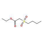 Acetic acid, (butylsulfonyl)-, ethyl ester