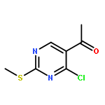 Ethanone, 1-[4-chloro-2-(methylthio)-5-pyrimidinyl]-