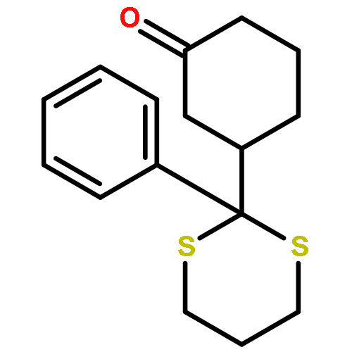 Cyclohexanone, 3-(2-phenyl-1,3-dithian-2-yl)-