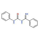 BENZENECARBOXIMIDAMIDE, N-[(PHENYLAMINO)CARBONYL]-