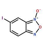 2,1,3-Benzoxadiazole, 5-iodo-, 3-oxide