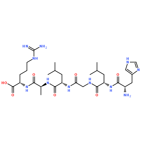 L-Arginine, L-histidyl-L-leucylglycyl-L-leucyl-L-alanyl-