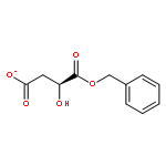 Butanedioic acid, hydroxy-, 1-(phenylmethyl) ester, (2S)-