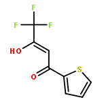 2-Buten-1-one, 4,4,4-trifluoro-3-hydroxy-1-(2-thienyl)-