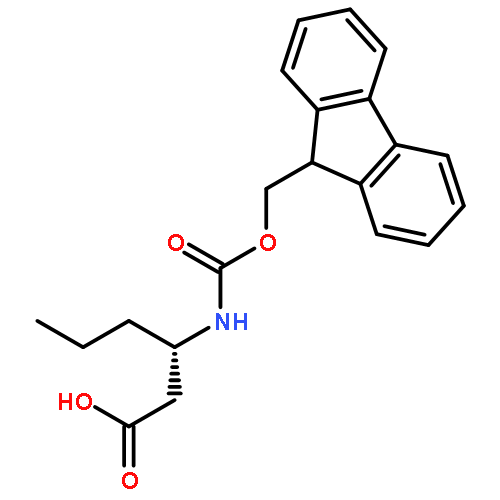 Hexanoic acid, 3-[[(9H-fluoren-9-ylmethoxy)carbonyl]amino]-, (3S)-