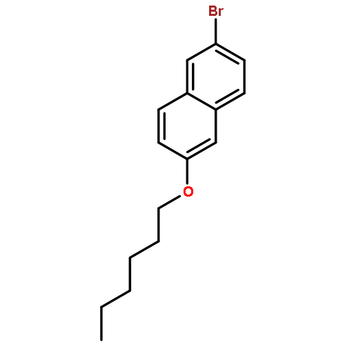 Naphthalene, 2-bromo-6-(hexyloxy)-