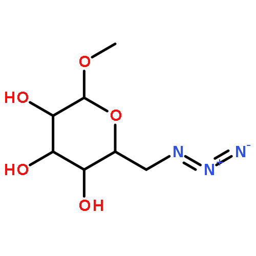 6-azido-6-deoxy-α-methyl-D-mannopyranoside