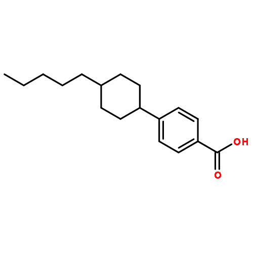 BENZOIC ACID, 4-(4-PENTYLCYCLOHEXYL)-