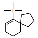 Silane, trimethylspiro[4.5]dec-6-en-6-yl-