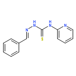 Hydrazinecarbothioamide, 2-(phenylmethylene)-N-2-pyridinyl-