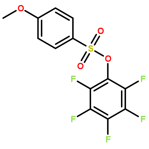 Benzenesulfonic acid, 4-methoxy-, pentafluorophenyl ester