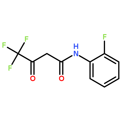 Butanamide, 4,4,4-trifluoro-N-(2-fluorophenyl)-3-oxo-