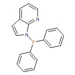 1H-Pyrrolo[2,3-b]pyridine, 1-(diphenylphosphino)-