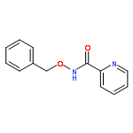 2-Pyridinecarboxamide, N-(phenylmethoxy)-