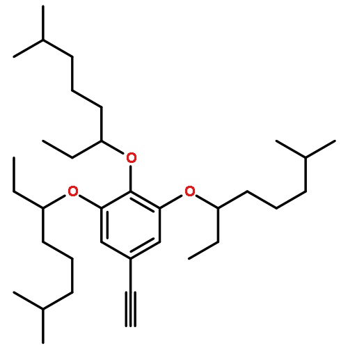 BENZENE, 1,2,3-TRIS[(1-ETHYL-5-METHYLHEXYL)OXY]-5-ETHYNYL-