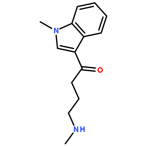 1-Butanone, 4-(methylamino)-1-(1-methyl-1H-indol-3-yl)-