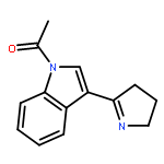 1H-INDOLE, 1-ACETYL-3-(3,4-DIHYDRO-2H-PYRROL-5-YL)-