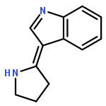 3H-INDOLE, 3-(2-PYRROLIDINYLIDENE)-, (E)-