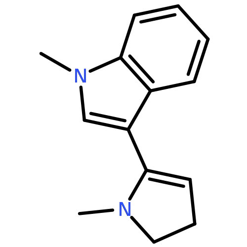 1H-INDOLE, 3-(4,5-DIHYDRO-1-METHYL-1H-PYRROL-2-YL)-1-METHYL-