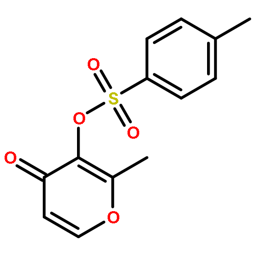 4H-Pyran-4-one, 2-methyl-3-[[(4-methylphenyl)sulfonyl]oxy]-