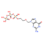 [2-[(2-amino-6-oxo-3h-purin-9-yl)methoxy]ethoxy-hydroxyphosphoryl] Phosphono Hydrogen Phosphate