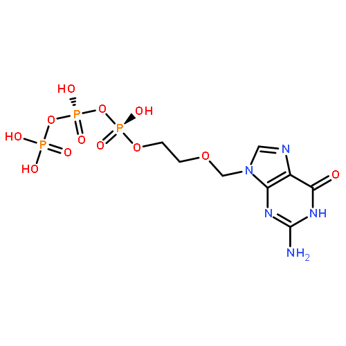 [2-[(2-amino-6-oxo-3h-purin-9-yl)methoxy]ethoxy-hydroxyphosphoryl] Phosphono Hydrogen Phosphate