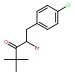 3-PENTANONE, 2-BROMO-1-(4-CHLOROPHENYL)-4,4-DIMETHYL-