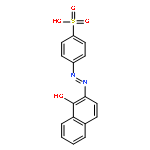 Benzenesulfonic acid, 4-[(1-hydroxy-2-naphthalenyl)azo]-