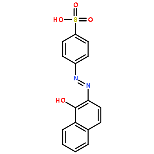 Benzenesulfonic acid, 4-[(1-hydroxy-2-naphthalenyl)azo]-