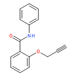 BENZAMIDE, N-PHENYL-2-(2-PROPYNYLOXY)-