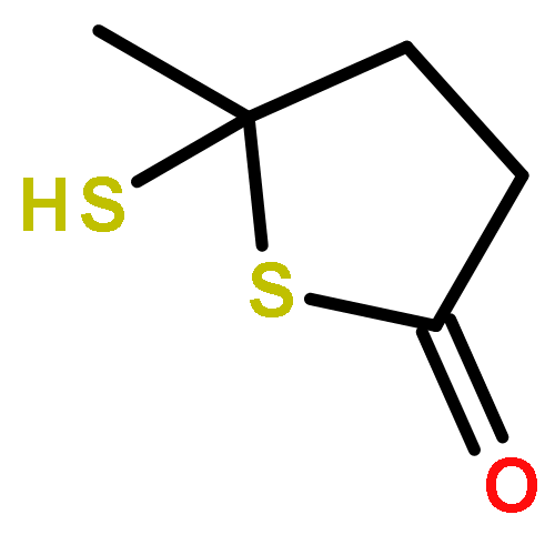 2(3H)-THIOPHENONE, DIHYDRO-5-MERCAPTO-5-METHYL-