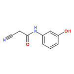 Acetamide, 2-cyano-N-(3-hydroxyphenyl)-