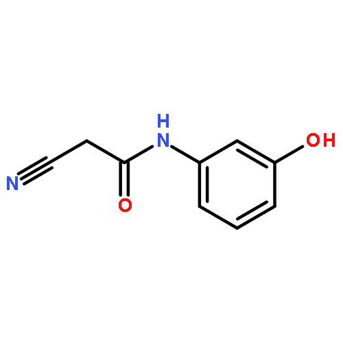 Acetamide, 2-cyano-N-(3-hydroxyphenyl)-