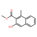 2-NAPHTHALENECARBOXYLIC ACID, 3-HYDROXY-1-METHYL-, METHYL ESTER