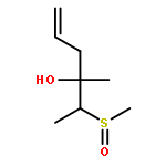 5-HEXEN-3-OL, 3-METHYL-2-(METHYLSULFINYL)-