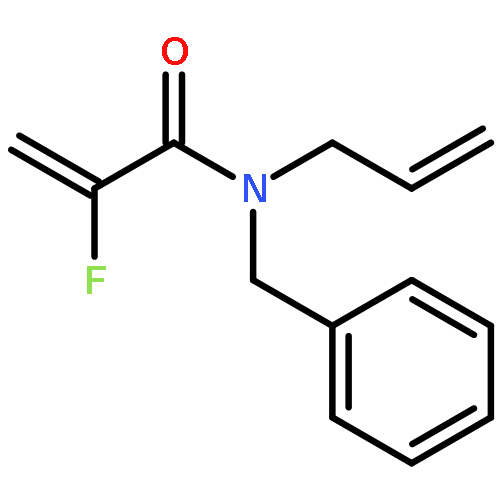2-Propenamide, 2-fluoro-N-(phenylmethyl)-N-2-propenyl-