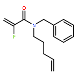 2-Propenamide, 2-fluoro-N-4-pentenyl-N-(phenylmethyl)-