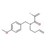 2-PROPENAMIDE, N-3-BUTENYL-2-FLUORO-N-[(4-METHOXYPHENYL)METHYL]-